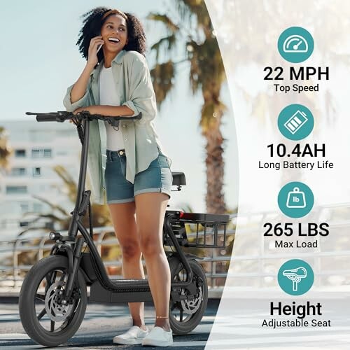 NAVIC T1 Electric Scooter