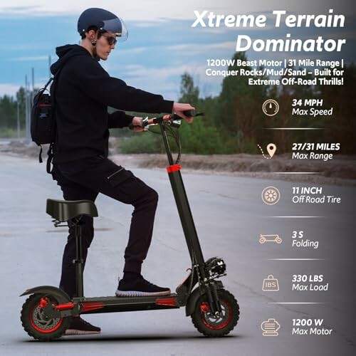 Irezeder J11 Off Road Electric Scooter